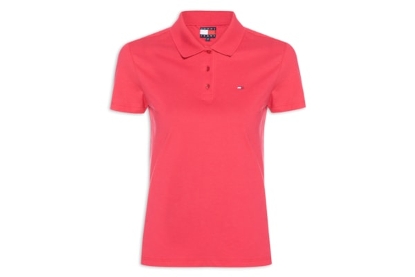 Polo Feminina Slim Essential - Rosa
