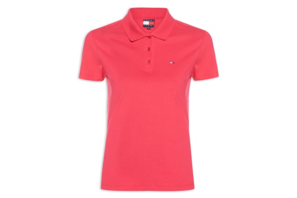Polo Feminina Slim Essential - Rosa
