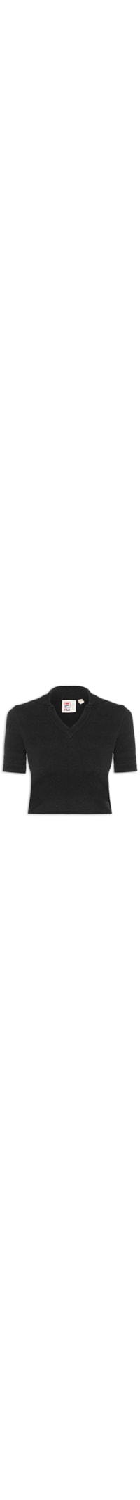 Polo Feminina Slim Grand Turismo - Preto