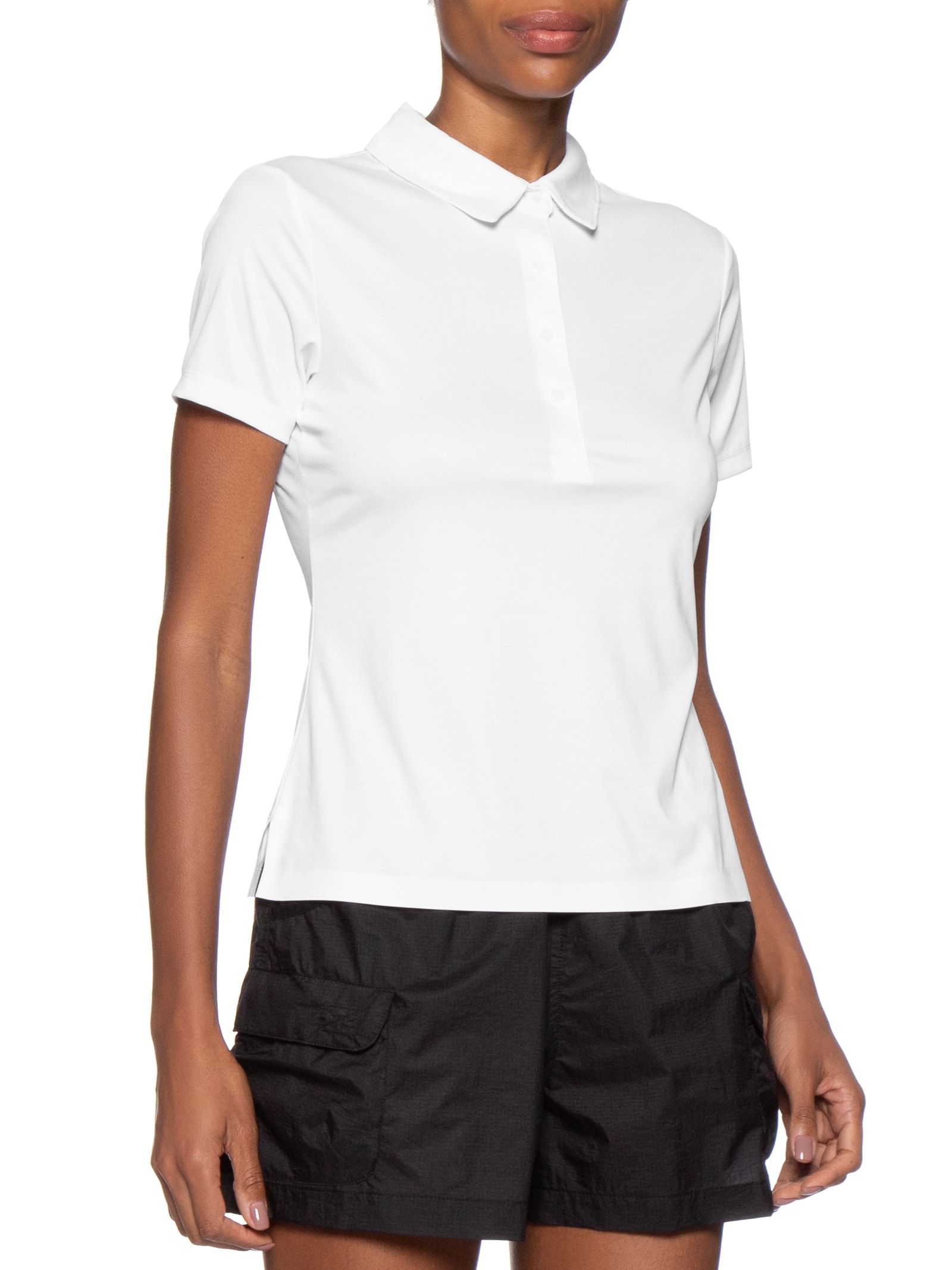 Polo Feminina Street Branco Live!