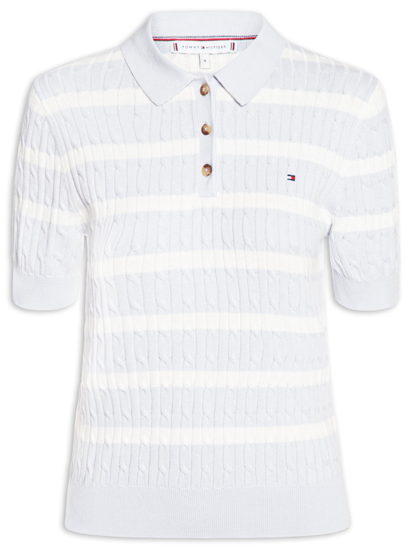 Polo Feminina Sweater Azul Tommy Hilfiger