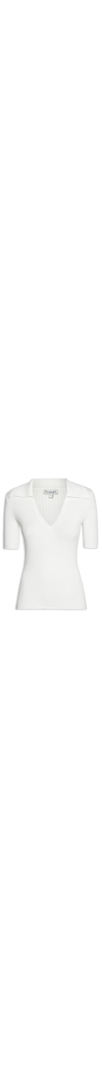 Polo Feminina Vandinha - Off White