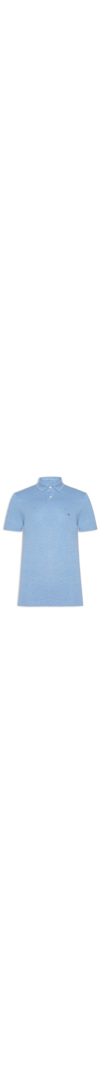 Polo Masculina 1985 Regular Fit Algodão Orgânico - Azul