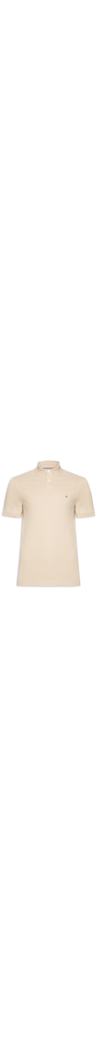 Polo Masculina 1985 Regular Fit Algodão Orgânico - Bege
