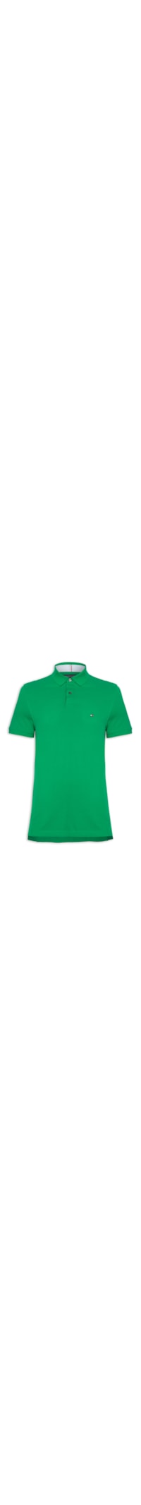 Polo Masculina 1985 Regular Fit Algodão Orgânico - Verde