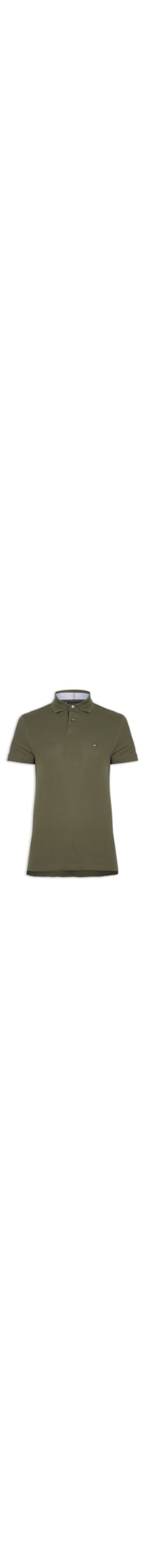 Polo Masculina 1985 Regular Fit Algodão - Verde