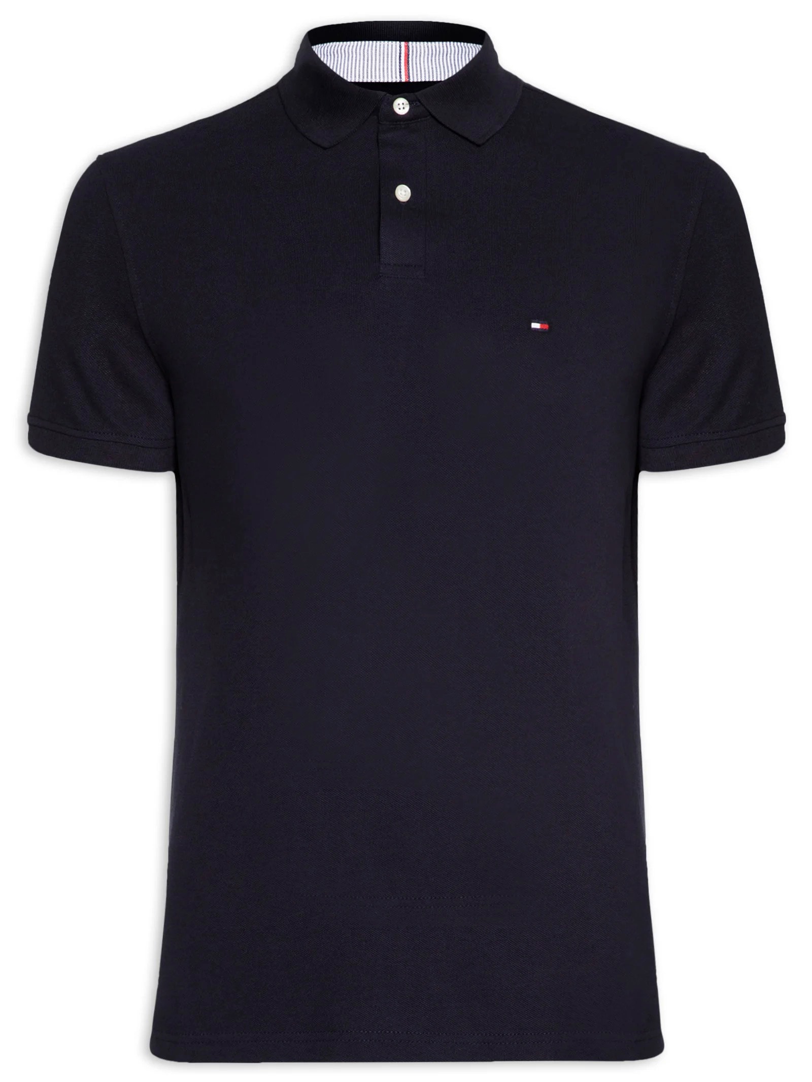 Polo Masculina 1985 Regular Fit  Azul Tommy Hilfiger