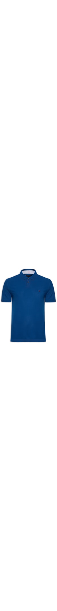 Polo Masculina 1985 Regular Fit Com Logo No Peito - Branco