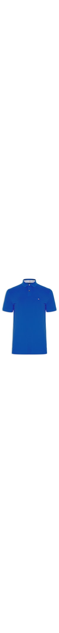 Polo Masculina 1985 Regular Fit Com Logo No Peito - Branco