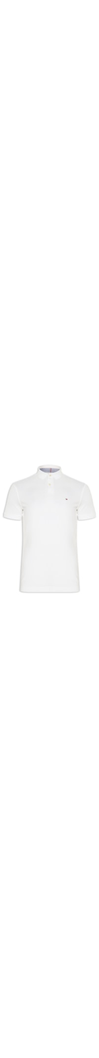 Polo Masculina 1985 Regular Fit Com Logo No Peito - Branco