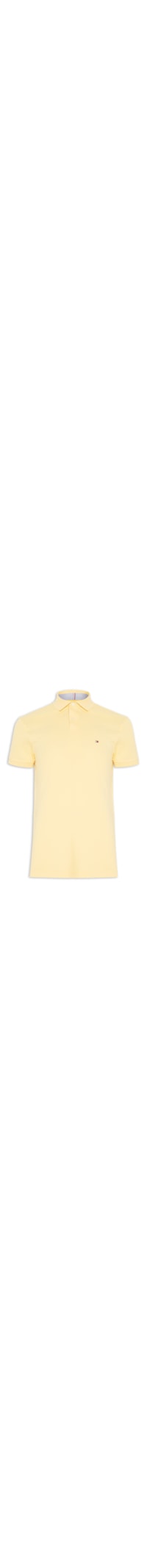 Polo Masculina 1985 Regular Fit Com Logo No Peito - Branco