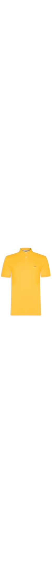 Polo Masculina 1985 Regular Fit Com Logo No Peito - Branco