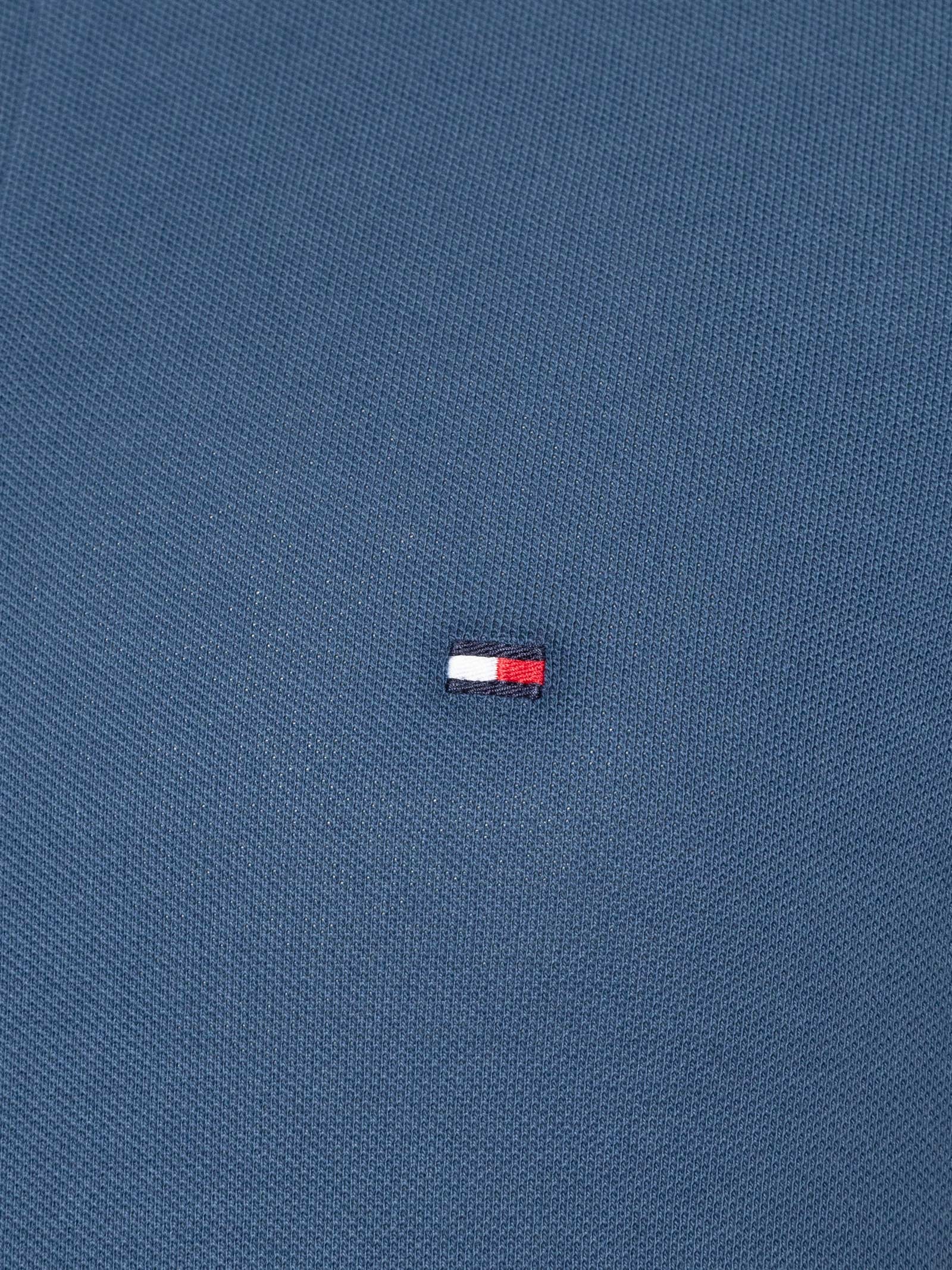 Polo Masculina 1985 Regular Fit Com Logo No Peito Branco Tommy Hilfiger