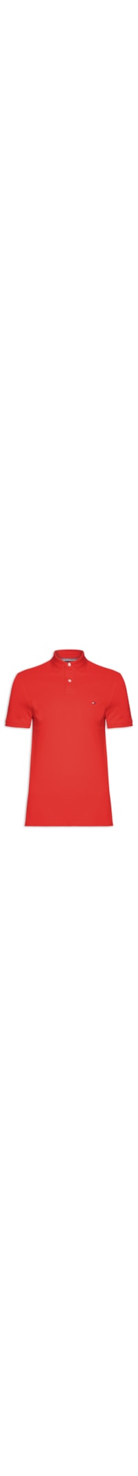 Polo Masculina 1985 Regular Fit Com Logo No Peito - Branco