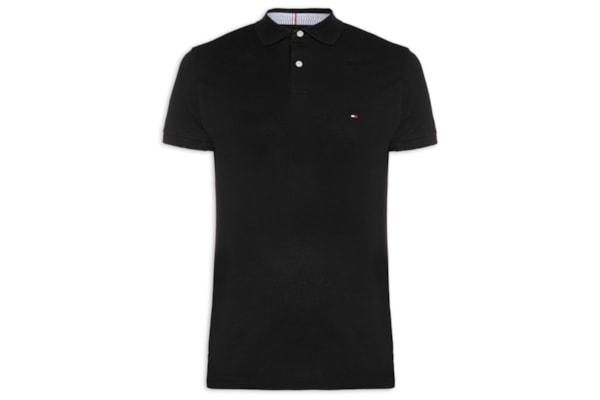 Polo Masculina 1985 Regular Fit- Preto