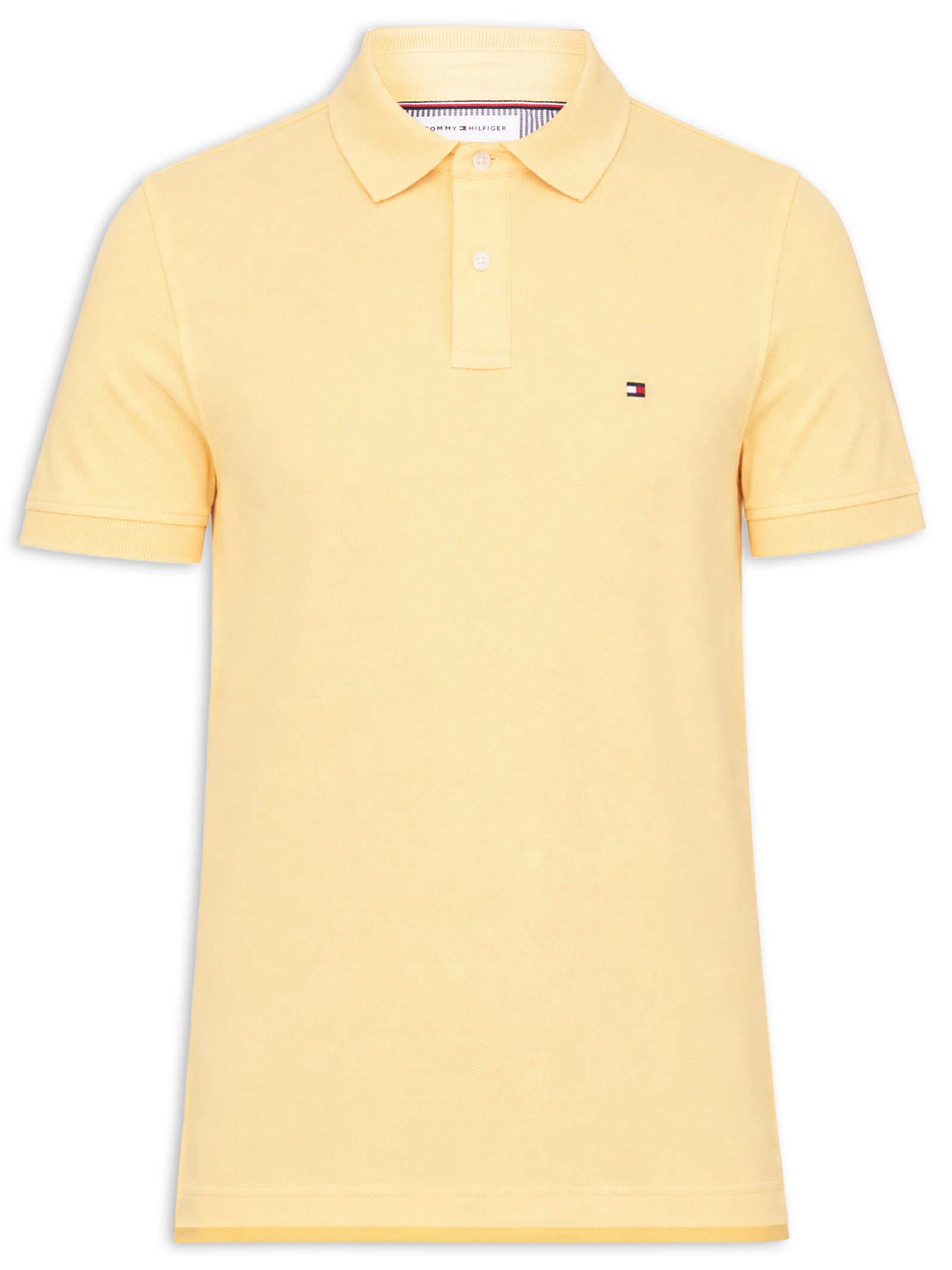 Polo Masculina 1985 Regular Fit – Amarelo Tommy Hilfiger