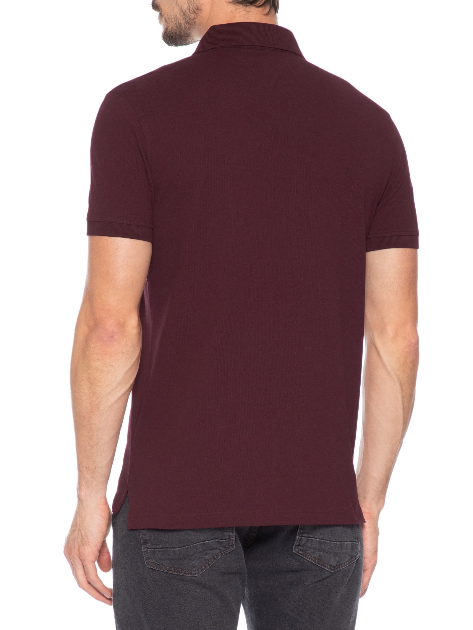 Polo Masculina 1985 Regular Fit – Vermelho Tommy Hilfiger