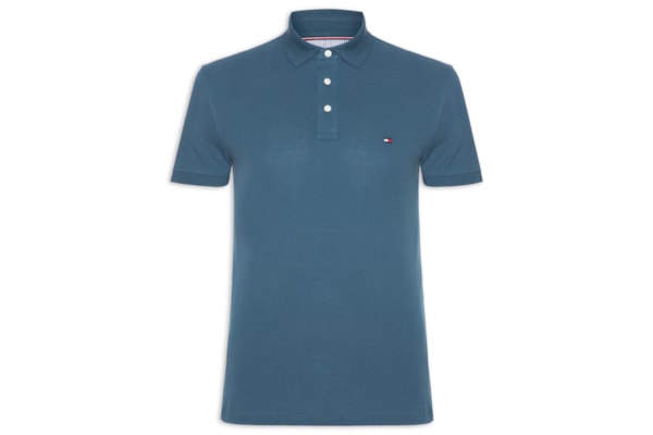 Polo Masculina 1985 Slim Fit – Azul