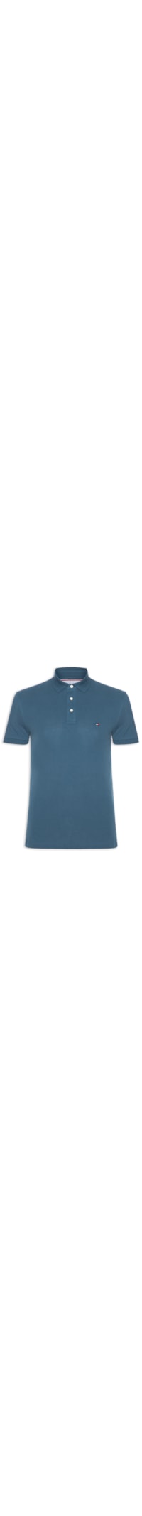 Polo Masculina 1985 Slim Fit – Azul