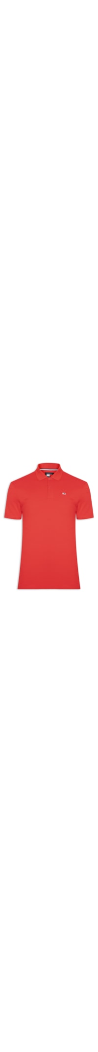 Polo Masculina AB Regular Placket Polo Ext - Vermelho