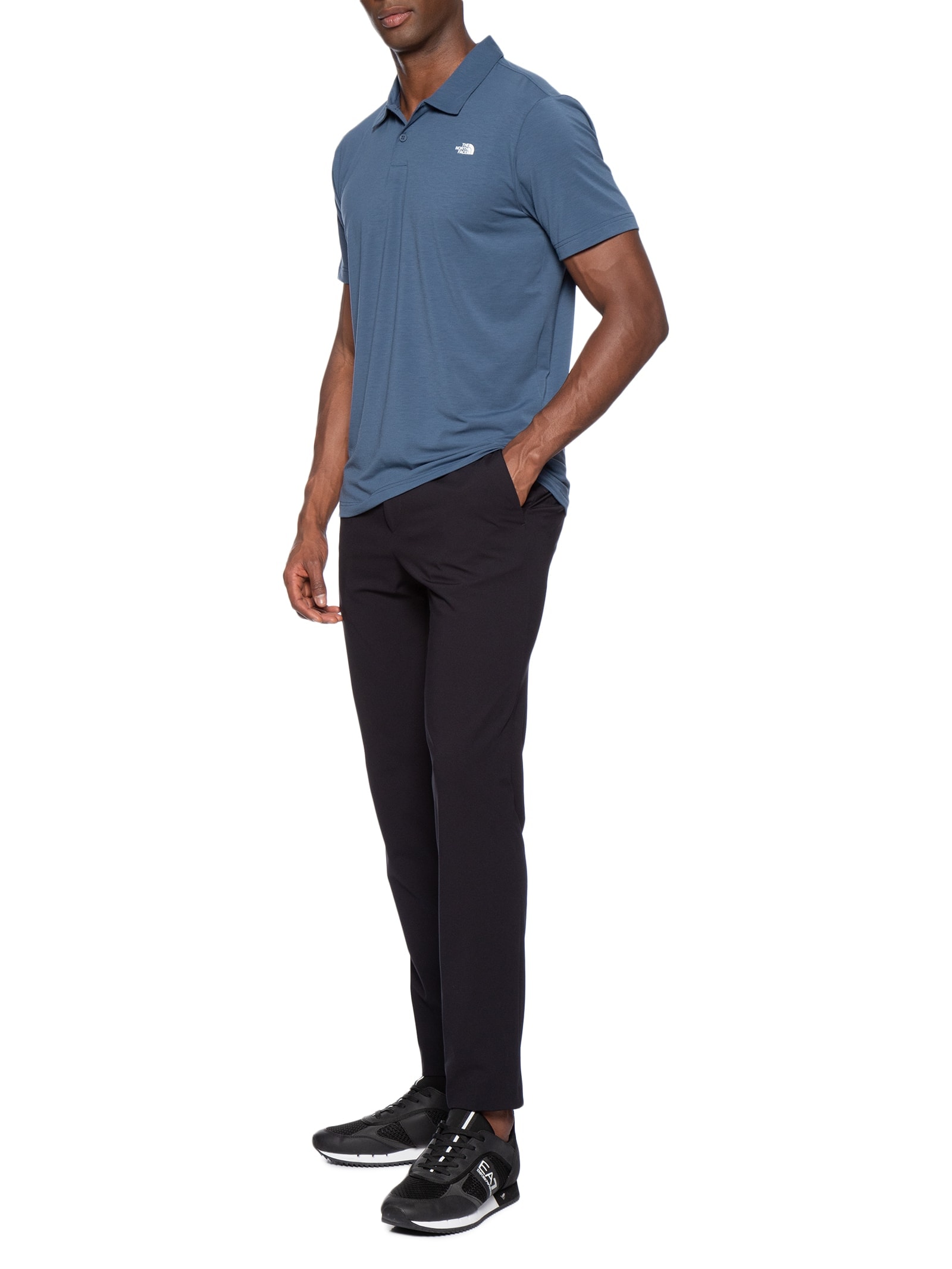 Polo Masculina Adventure Flashdry-Xd  Azul The North Face