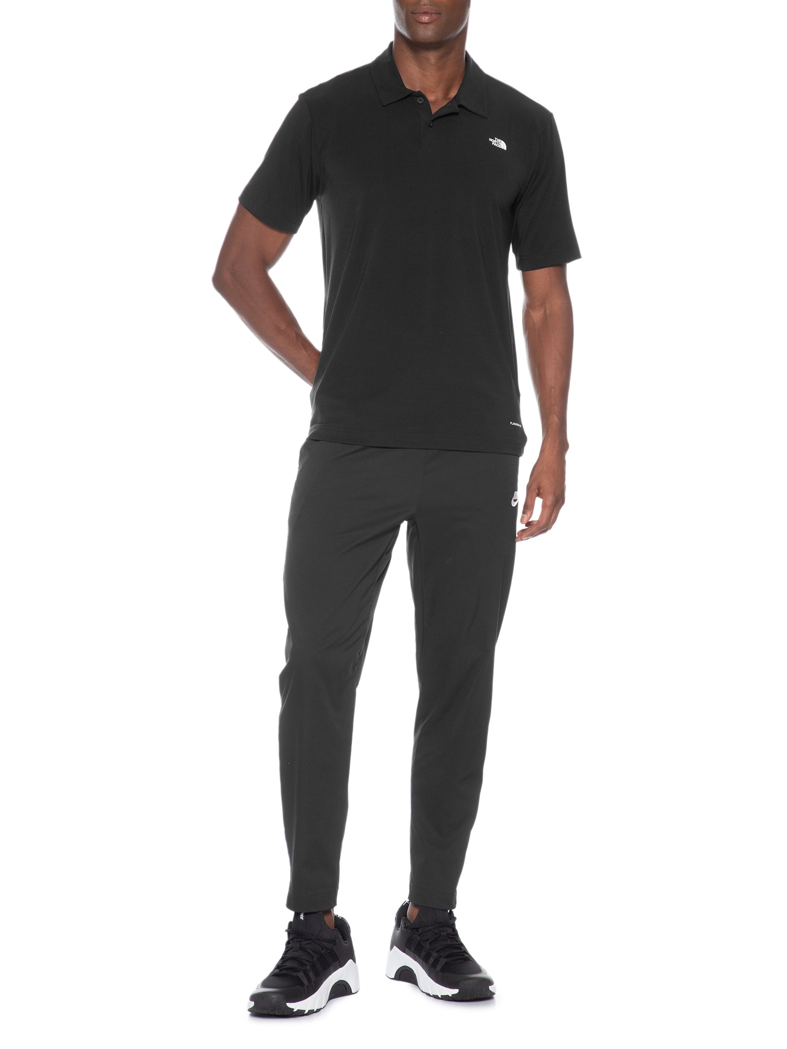 Polo Masculina Adventure Flashdry-Xd Preto The North Face