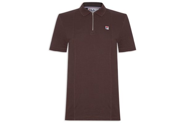 Polo Masculina Anton - Marrom 