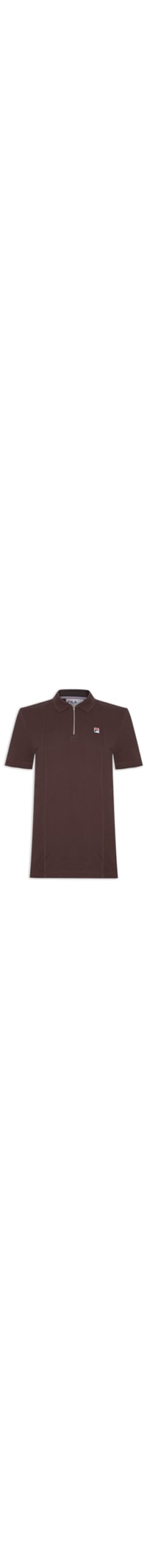 Polo Masculina Anton - Marrom