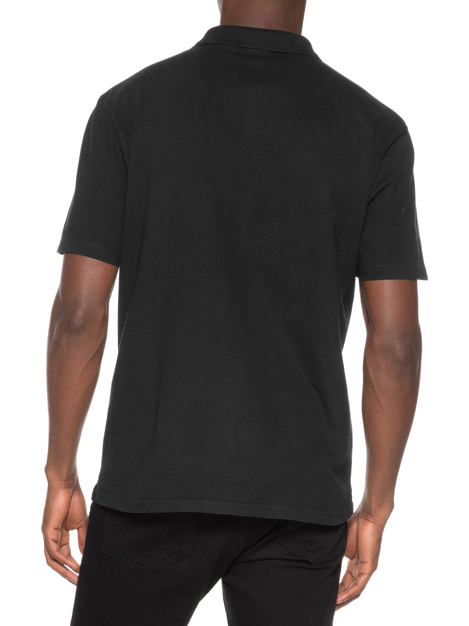 Polo Masculina Authentic Preto Levi's