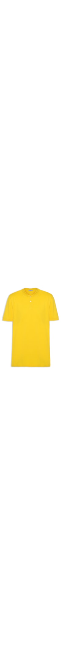 Polo Masculina Básica - Amarelo