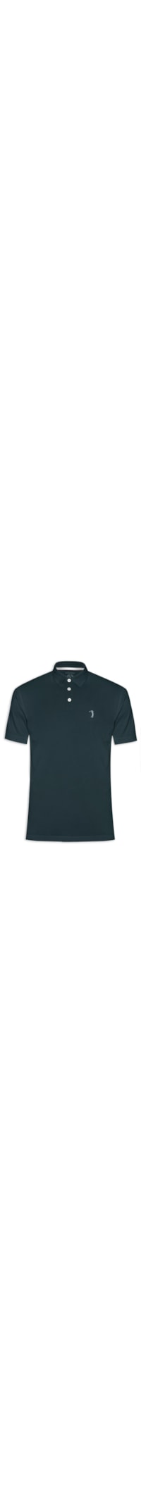 Polo Masculina Básica - Azul