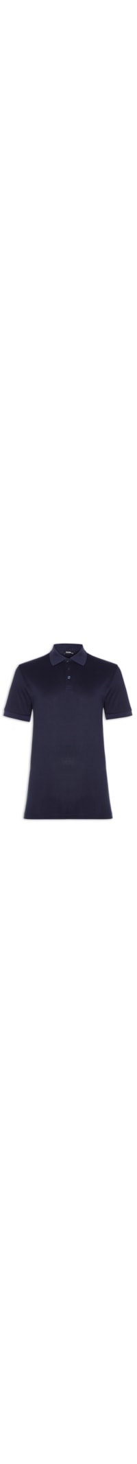 Polo Masculina Básica - Azul