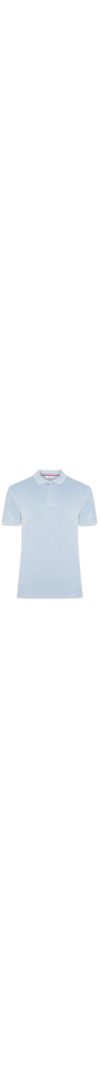 Polo Masculina Básica Color - Azul