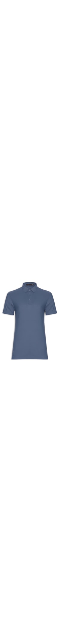 Polo Masculina Básica Color - Azul