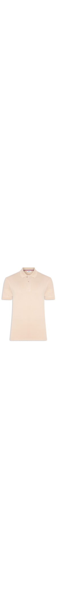 Polo Masculina Básica Color - Bege