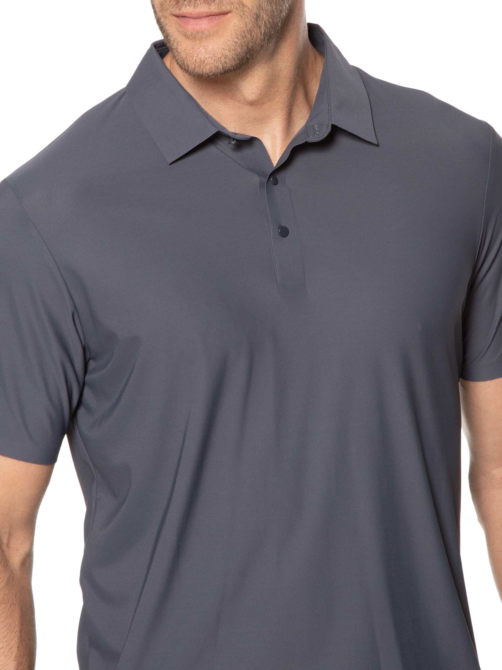 Polo Masculina Básica Color Cinza '2 Essential