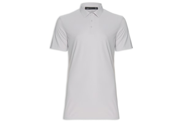 Polo Masculina Básica Color - Cinza