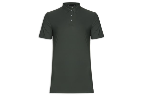 Polo Masculina Básica Color - Verde