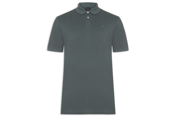 Polo Masculina Básica Em Piquet Logo Surton - Verde