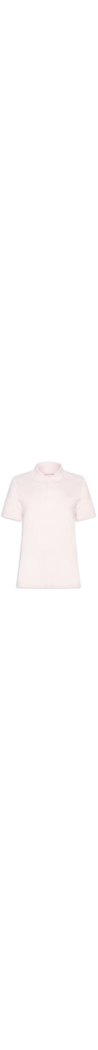 Polo Masculina Básica Interlock Liquid Touch - Rosa