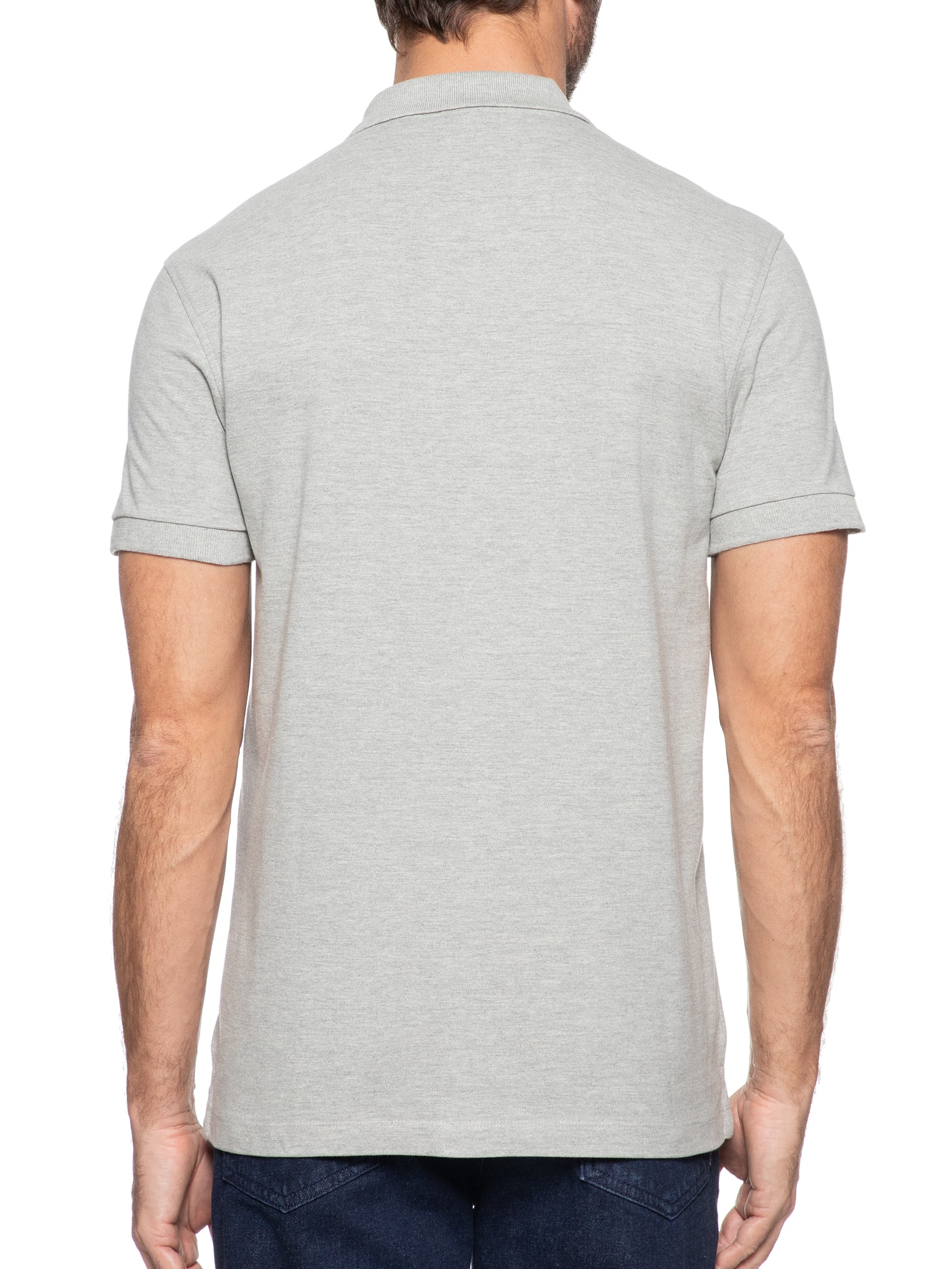 Polo Masculina Básica Piquet Amarelo  Aramis