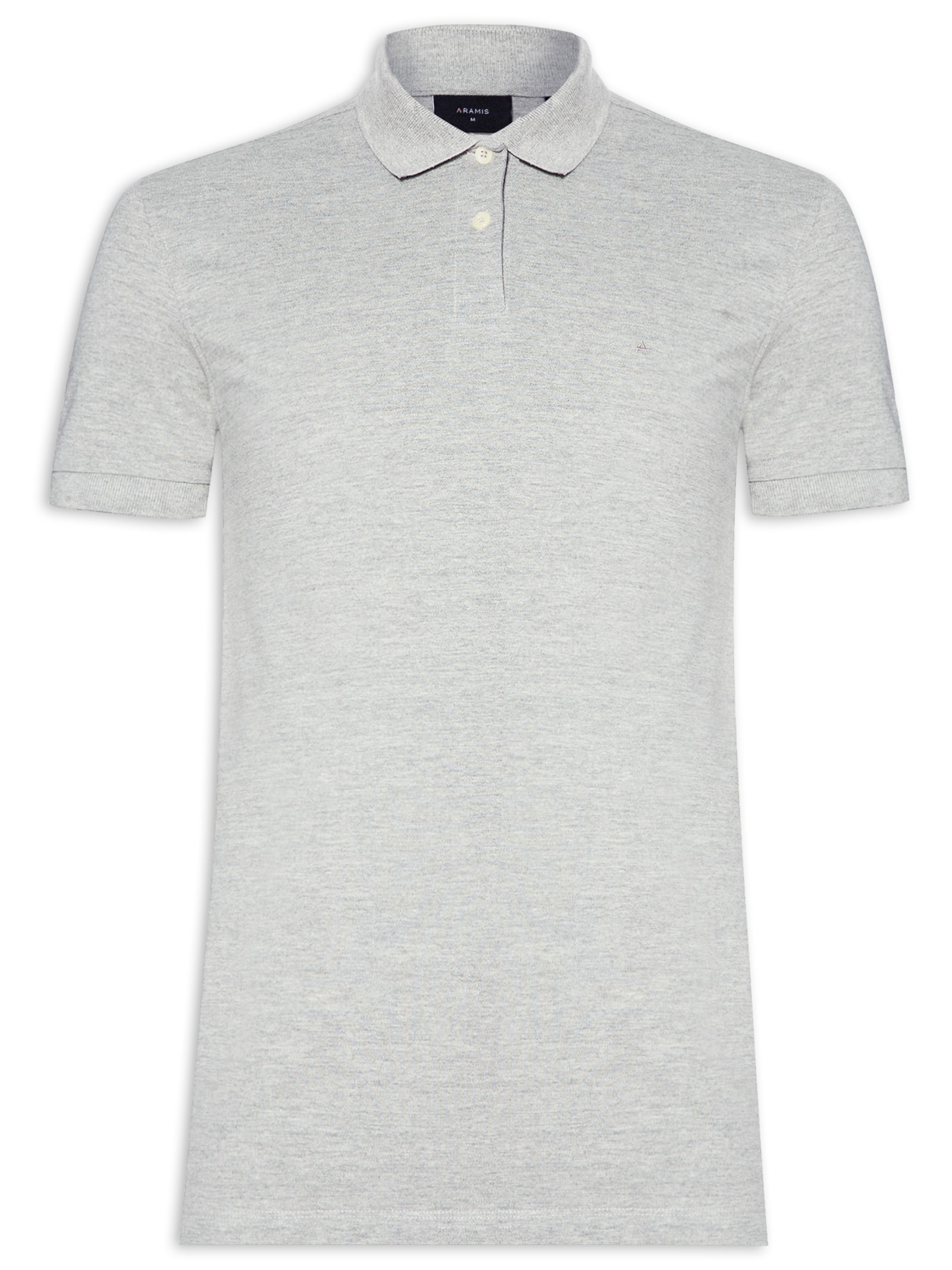 Polo Masculina Básica Piquet Amarelo  Aramis