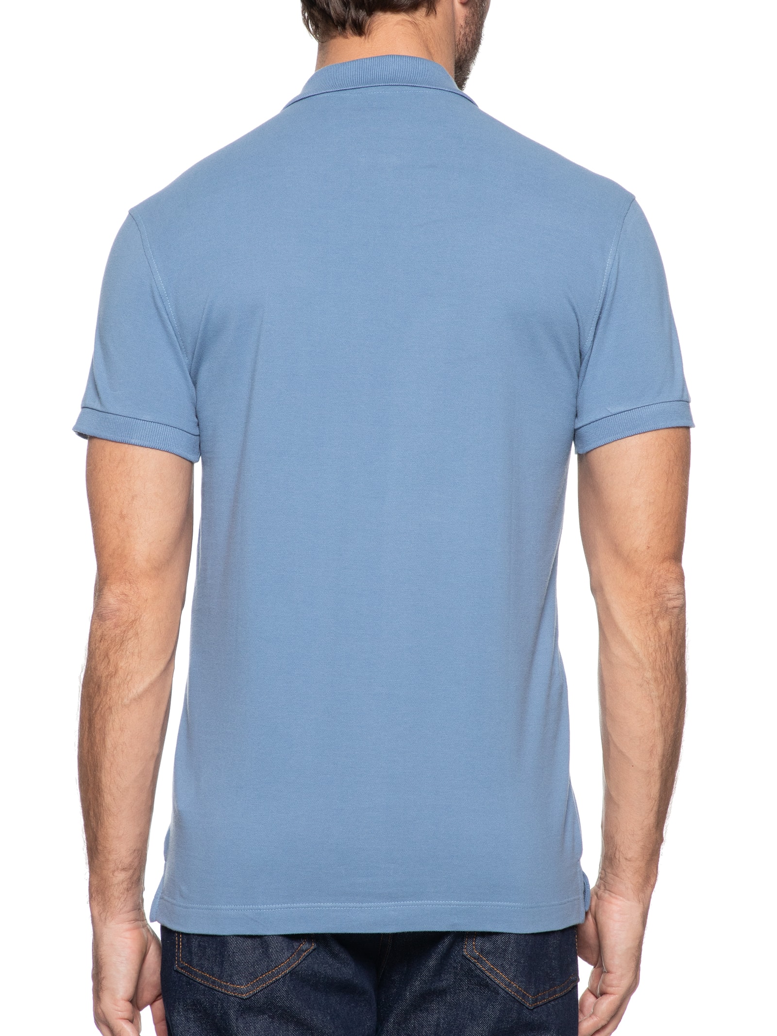 Polo Masculina Básica Piquet Amarelo  Aramis