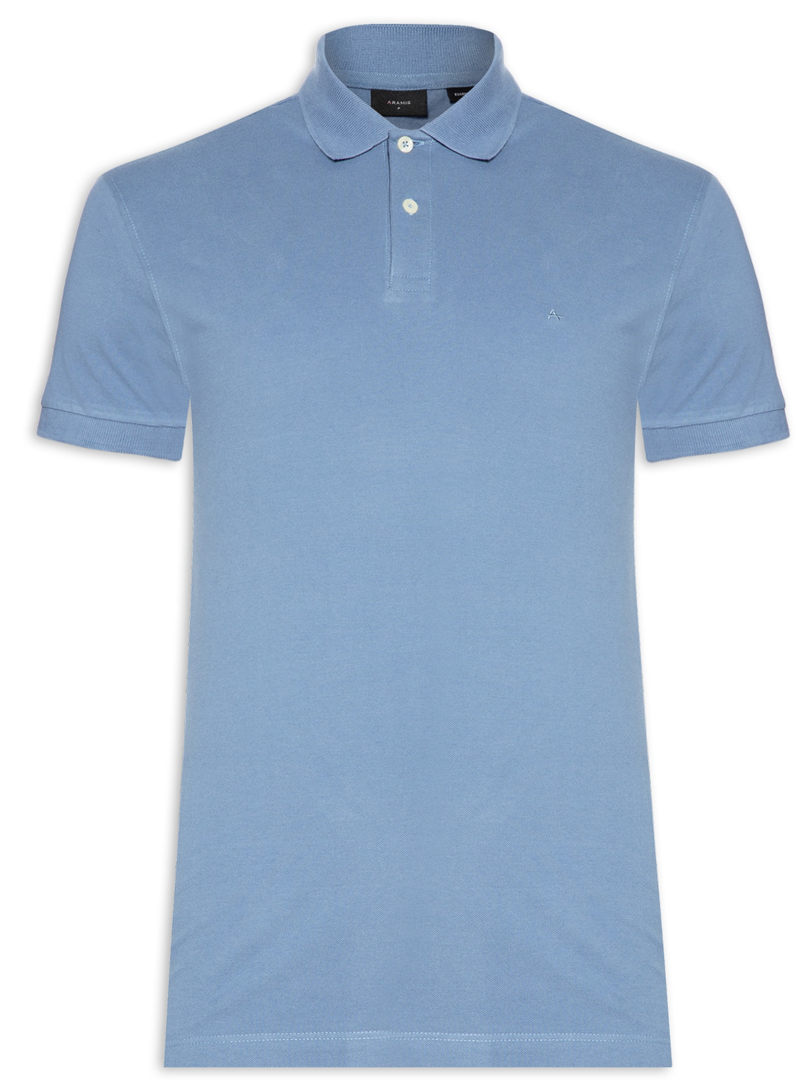Polo Masculina Básica Piquet Amarelo  Aramis