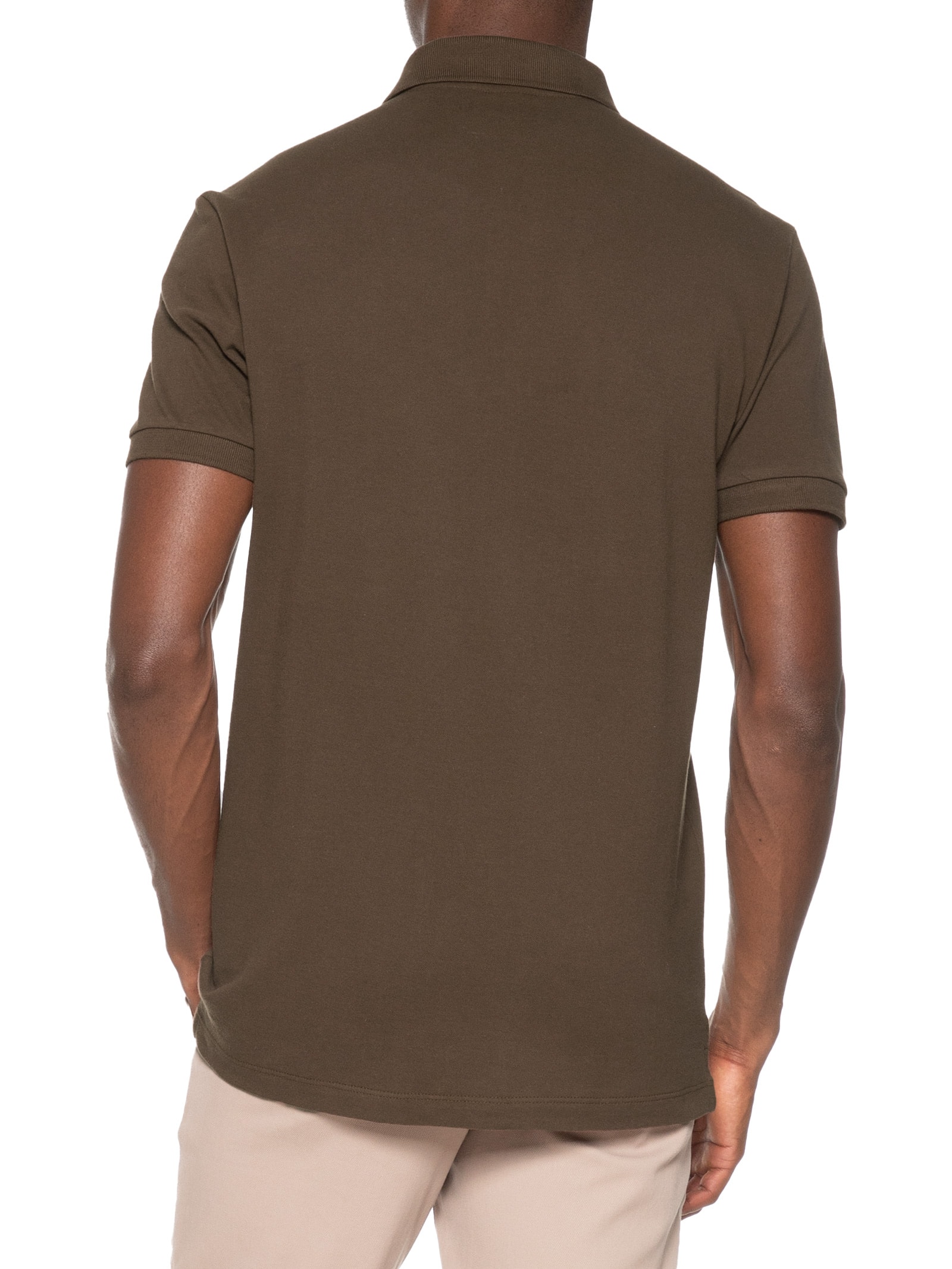 Polo Masculina Básica Piquet Amarelo  Aramis