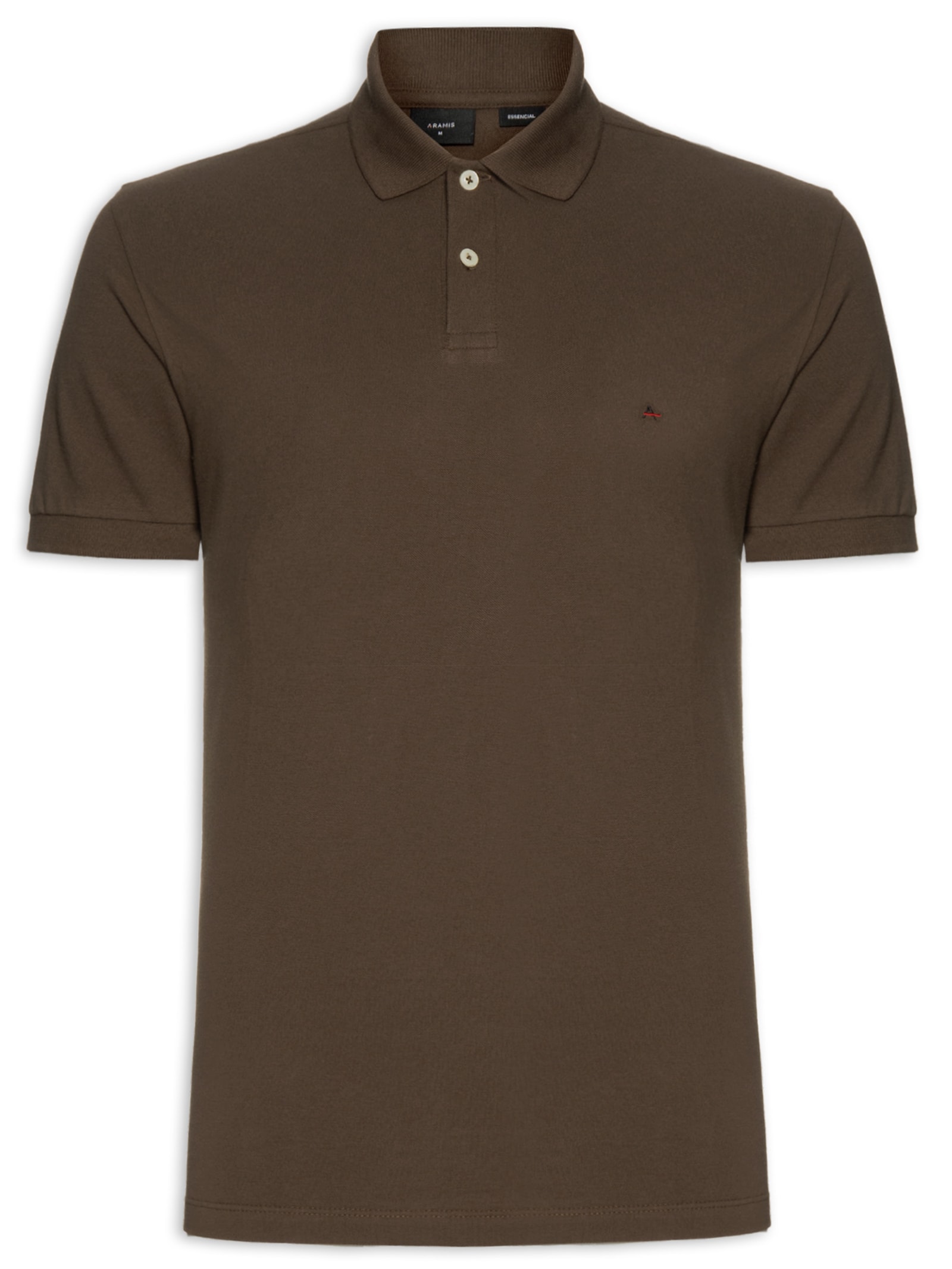 Polo Masculina Básica Piquet Amarelo  Aramis