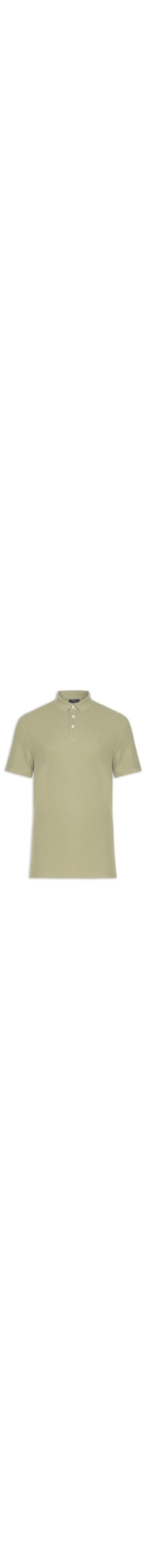 Polo Masculina Básica Piquet - Verde