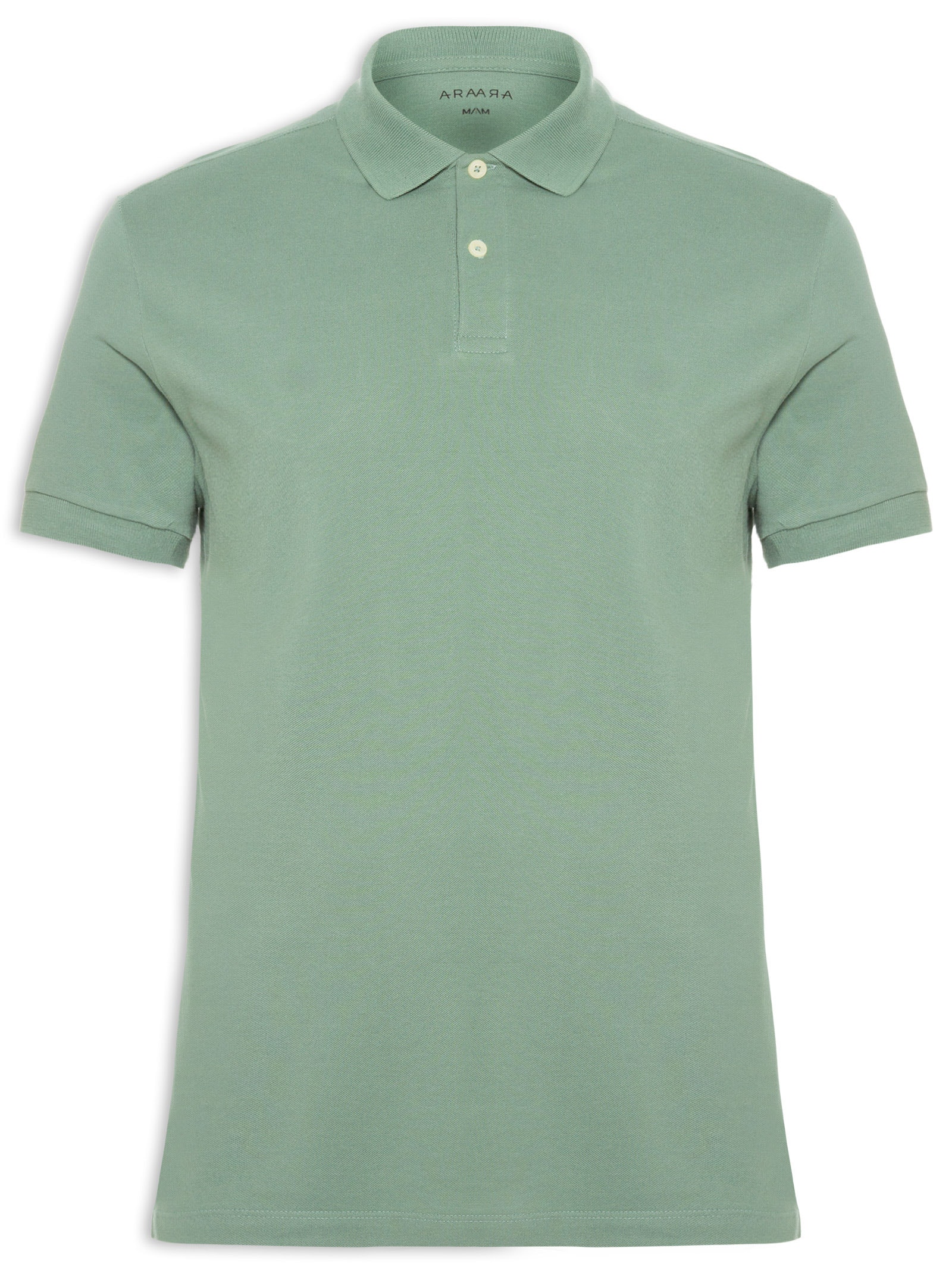 Polo Masculina Básica Piquet Verde  Aramis