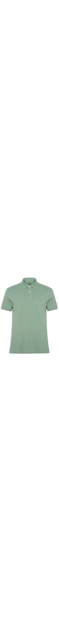 Polo Masculina Básica Piquet - Verde