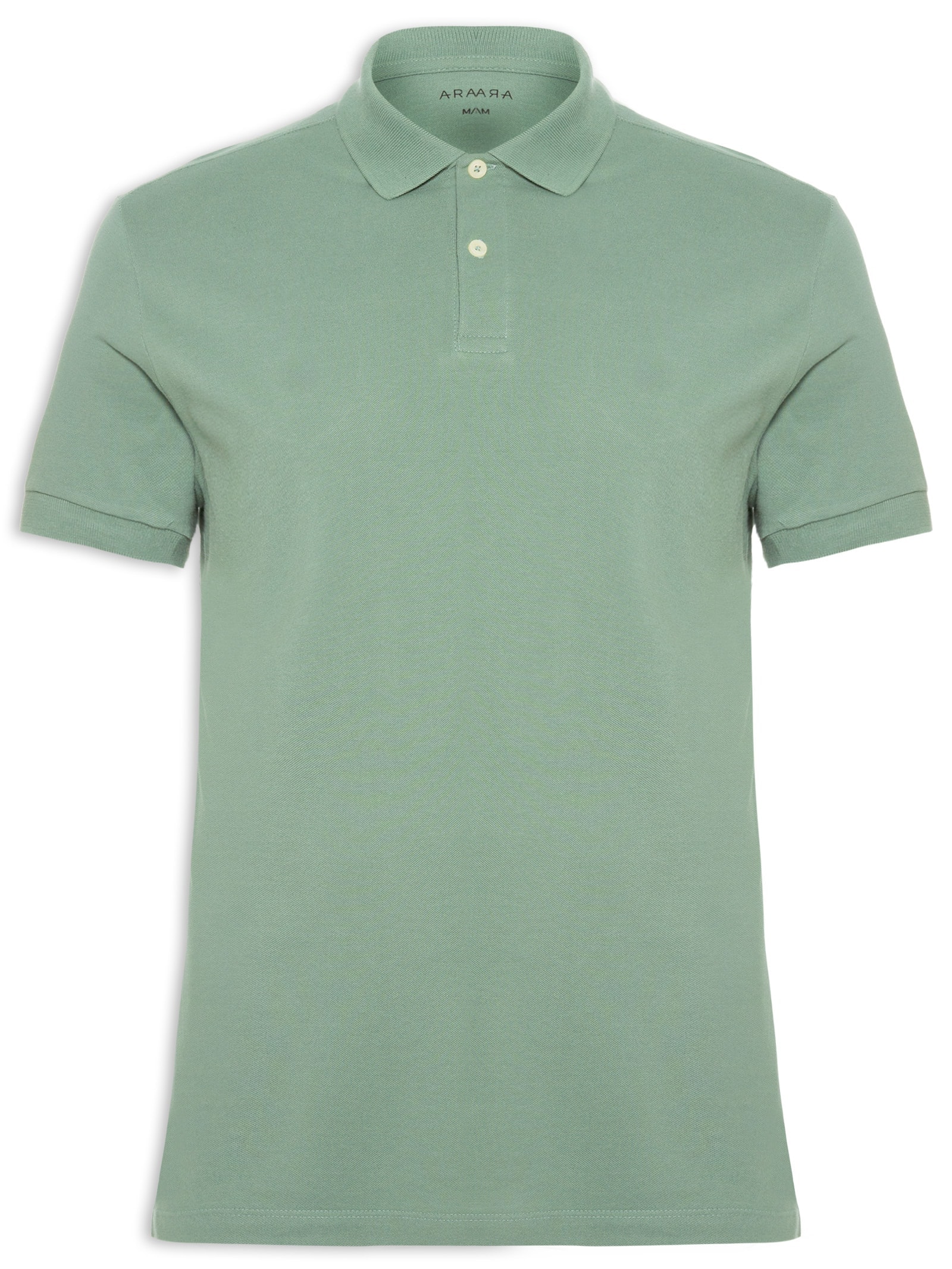 Polo Masculina Básica Piquet Verde  Aramis